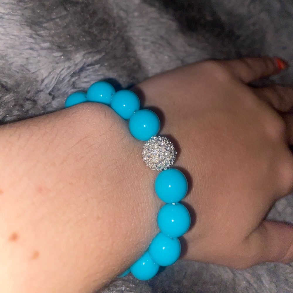 Turquoise with diamonds :)